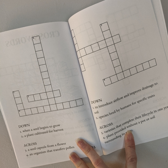 7/$25 Puzzle book for gardeners - Picture 6 of 6